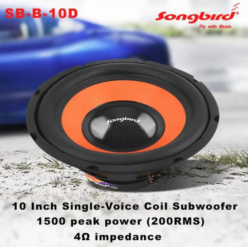 SINGLE 10 INCH Subwoofer 1500W
