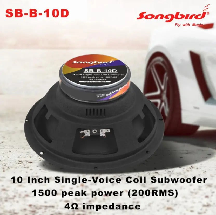 SINGLE 10 INCH Subwoofer 1500W